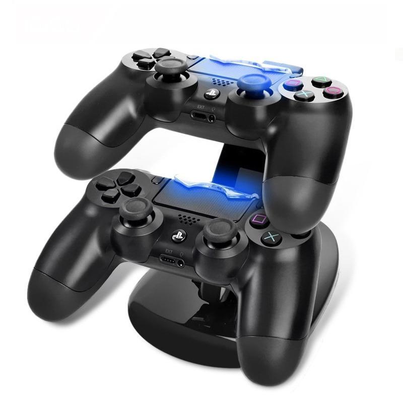 Carregador Controle Ps4 Suporte Dock Para Dualshok 4S4 Controlador Slim AmploTech Carregador 